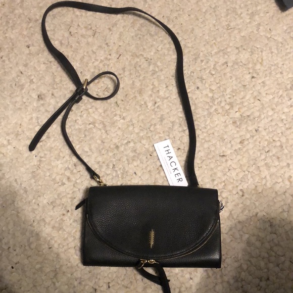 NWT Thacker Nikki Leather Crossbody Bag - Picture 6 of 6